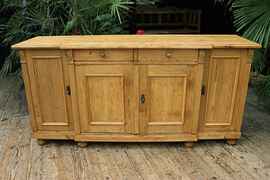 ❤️ WOW! Big! Old Antique Pine Dresser Base/ Sideboard/ TV Stand ❤️