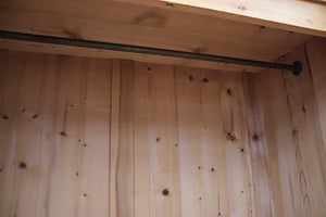 😍 Cottage Size! Old Pine Wardrobe/ Cupboard - Could Have Shelves 🥰 - oldpineshop.co.uk