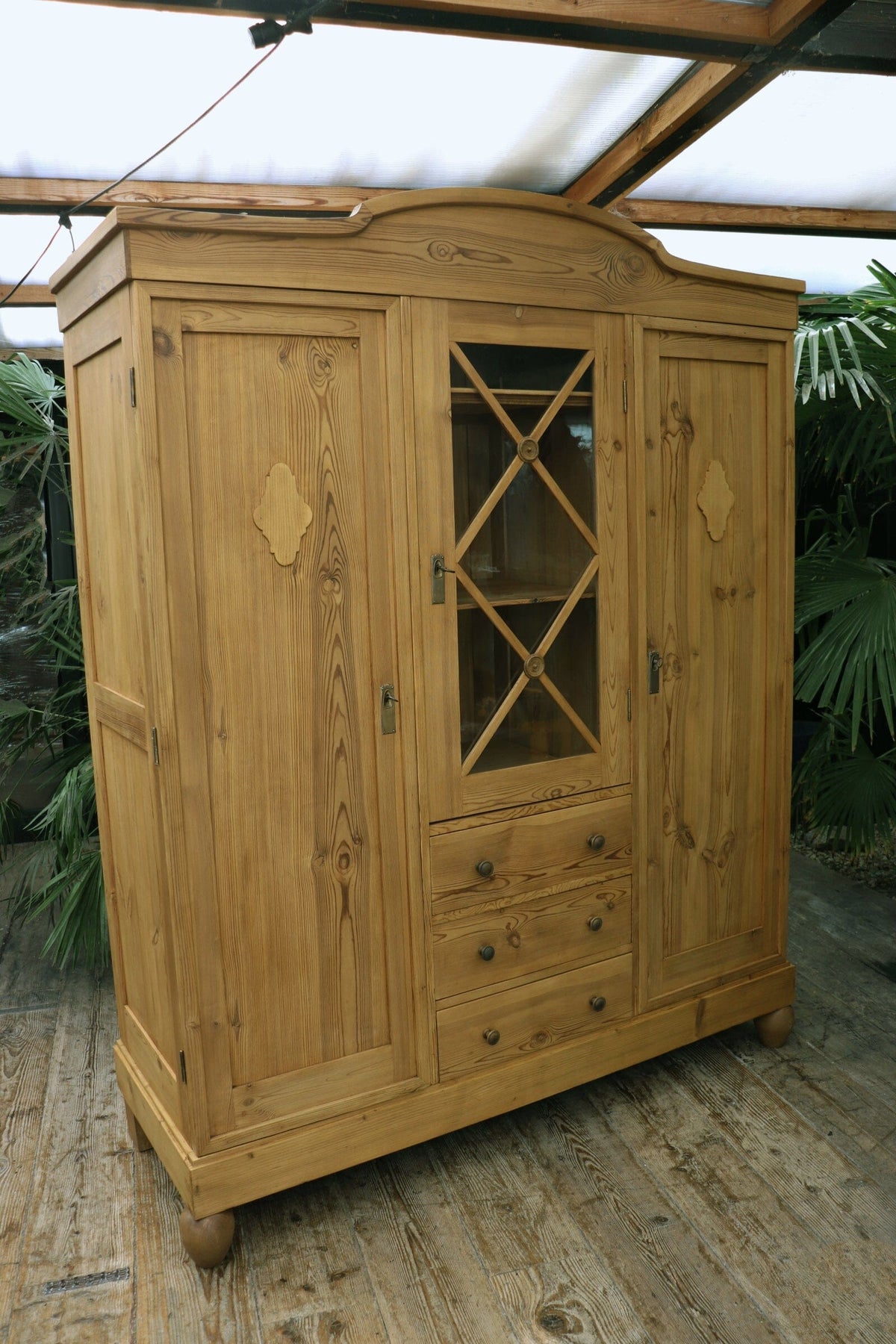 🤩 Stunning! Quality! Big Old Pine Triple Knock Down Combination Wardrobe 🤩