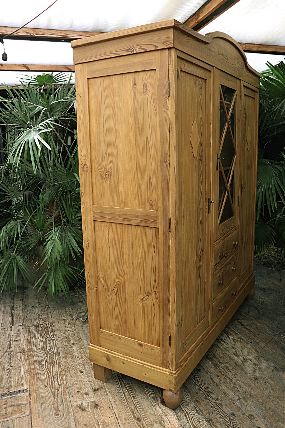 🤩 Stunning! Quality! Big Old Pine Triple Knock Down Combination Wardrobe 🤩
