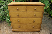 🤩 BIG! Stunning & Quality Old Victorian Pine Chest Drawers/ Sideboard 🤩