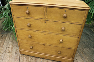 🤩 BIG! Stunning & Quality Old Victorian Pine Chest Drawers/ Sideboard 🤩