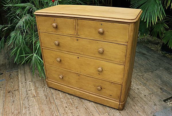 🤩 BIG! Stunning & Quality Old Victorian Pine Chest Drawers/ Sideboard 🤩