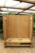 💕 Big!! Quality! Old Mid Victorian Pine Double Knock Down Wardrobe 💕