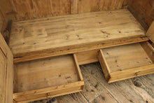 💕 Big!! Quality! Old Mid Victorian Pine Double Knock Down Wardrobe 💕