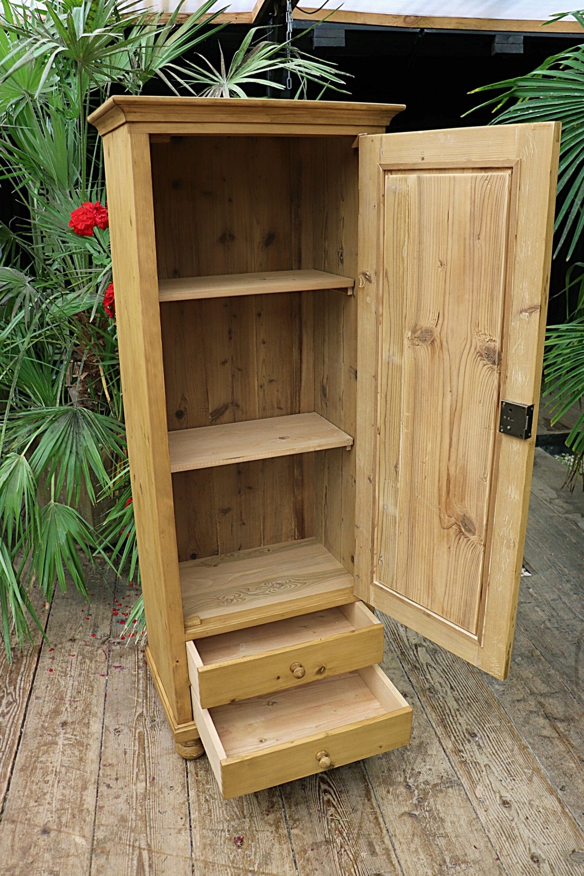 ❤️ Superb! Old Pine Cupboard/ Drawers -Linen/ Larder/ Home Office/ Bathroom ❤️