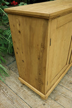 😍 Lovely Shallow Old Pine Dresser Base/ Cupboard/ Sideboard/ TV Stand 😍