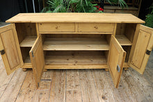 💕 Big! Old 2m Pine Dresser Base/ Sideboard/ TV Stand 💕