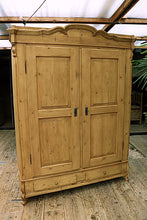💖 WOW! Quality! Big Old (Georgian!) Pine Double Knock Down Wardrobe 🤩