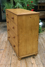 🥰 Fabulous & Quality Old Georgian! Pine Chest Of Drawers/ Sideboard 😍