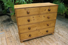 🥰 Fabulous & Quality Old Georgian! Pine Chest Of Drawers/ Sideboard 😍