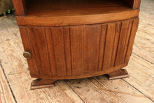 🤩 Superb! Old French Art Deco Marble & Oak Single Bedside Cabinet/ Table 🤩