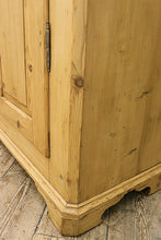 💕 Big!!! Old Antique 19th C Shelved Pine Cupboard-Linen/ Larder/ Food/ Wardrobe 💕