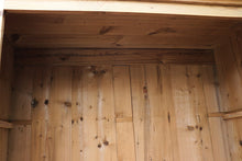 💕 Big!!! Old Antique 19th C Shelved Pine Cupboard-Linen/ Larder/ Food/ Wardrobe 💕