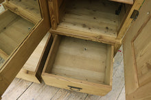 🥰 Quality! Beautiful Old/ Antique Pine Triple 'Knock Down' Combination Wardrobe 🥰