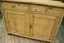 😍 Lovely & Large Old Pine Dresser Base/ Sideboard/ TV Stand/ Vanity 😍