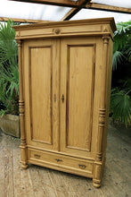 ❤️ Old Pine Wardrobe/ 'Housekeepers' Cupboard-Linen/ Larder/ Food ❤️