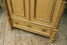 ❤️ Old Pine Wardrobe/ 'Housekeepers' Cupboard-Linen/ Larder/ Food ❤️