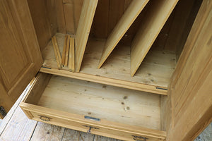❤️ Old Pine Wardrobe/ 'Housekeepers' Cupboard-Linen/ Larder/ Food ❤️