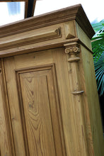 🤩 Superb! Old Pine Wardrobe/ 'Housekeepers' Cupboard-Linen/ Larder/ Food 🤩