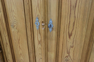 🤩 Superb! Old Pine Wardrobe/ 'Housekeepers' Cupboard-Linen/ Larder/ Food 🤩