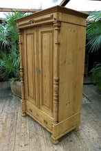 🤩 Superb! Old Pine Wardrobe/ 'Housekeepers' Cupboard-Linen/ Larder/ Food 🤩