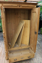 🤩 Superb! Old Pine Wardrobe/ 'Housekeepers' Cupboard-Linen/ Larder/ Food 🤩