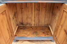 💕 Beautiful Old 19thC Pine/ Blue Painted Cupboard/ Dresser Base/ Sideboard 💕