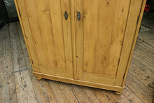 🥰 PAIR! Old Pine Double Knock Down/ Sectional 'Combination' Wardrobes. Will Split!😍