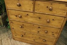 💖 Superb! Quality! BIG! Old Victorian Pine Chest Of Drawers/ Sideboard 💖