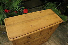 💖 Superb! Quality! BIG! Old Victorian Pine Chest Of Drawers/ Sideboard 💖