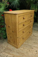 ❤️ Fab! Large! Quality! Old Victorian Pine Chest Of Drawers/ Sideboard