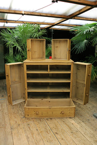 ❤️ Fab! Large! Quality! Old Victorian Pine Chest Of Drawers/ Sideboard