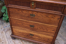 ❤️ Quality! Chunky Old Oak/ Pine Chest 4 Drawers/ Sideboard/ TV Stand ❤️