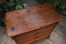 ❤️ Quality! Chunky Old Oak/ Pine Chest 4 Drawers/ Sideboard/ TV Stand ❤️