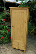 😍 Lovely! Old Pine Cupboard/ Drawers - Linen / Larder/ Home Office/ Bathroom 😍