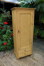 😍 Lovely! Old Pine Cupboard/ Drawers - Linen / Larder/ Home Office/ Bathroom 😍