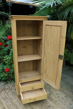 😍 Lovely! Old Pine Cupboard/ Drawers - Linen / Larder/ Home Office/ Bathroom 😍