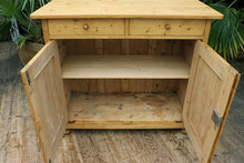 💕 Lovely & Large Old Pine Dresser Base/ Sideboard/ TV Stand/ Vanity 💕