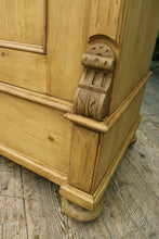 💖 Big!!! Old Victorian Shelved Pine Cupboard-Linen/ Larder/ Food/ Wardrobe 💖