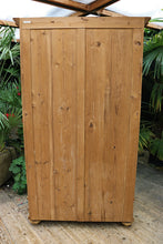 💖 Big!!! Old Victorian Shelved Pine Cupboard-Linen/ Larder/ Food/ Wardrobe 💖