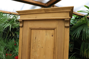 😍 Fab! Old Pine Tall Cupboard/ Linen/ Larder/ Food/ Housekeepers/ Wardrobe 😍