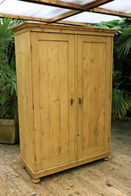 😍 Old Pine Double Knock Down Combination/ Compactum Wardrobe/ Cupboard 😍