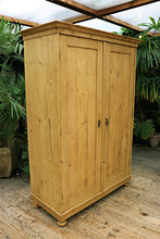 😍 Old Pine Double Knock Down Combination/ Compactum Wardrobe/ Cupboard 😍