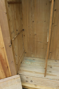 😍 Old Pine Double Knock Down Combination/ Compactum Wardrobe/ Cupboard 😍