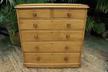 🤩 WOW! Huge! Quality! Old Victorian Pine Chest of 6 Drawers/ Sideboard 🤩
