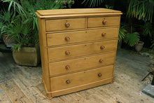 🤩 WOW! Huge! Quality! Old Victorian Pine Chest of 6 Drawers/ Sideboard 🤩