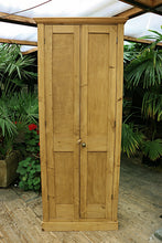 😍 Super Tall! Super Shallow! Old Pine Cupboard- Linen/ Larder/ Bookcase 😍