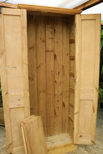 😍 Super Tall! Super Shallow! Old Pine Cupboard- Linen/ Larder/ Bookcase 😍
