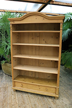 💖 Old Antique Style Pine Adjustable Bookshelf/ Bookcase/ Office Storage 💖